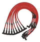 Moroso Chevrolet Small Block (Sprint Car) Ignition Wire Set - Ultra 40 - Unsleeved - HEI - Red thumbnail 1
