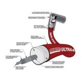 Moroso Chevrolet Small Block (Sprint Car) Ignition Wire Set - Ultra 40 - Unsleeved - HEI - Red thumbnail 4