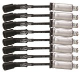 Moroso GM LS Ignition Wire Set - Ultra 40 - Unsleeved - Coil-On - 8in Wire - Black thumbnail 1