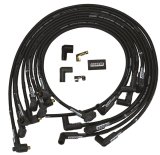 Moroso Chevrolet Small Block Ignition Wire Set - Ultra 40 - Unsleeved - Non-HEI - Under Header - Blk thumbnail 1