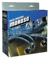 Moroso Chevrolet Big Block Ignition Wire Set - Ultra 40 - Unsleeved - HEI - Under Header - Black thumbnail 3