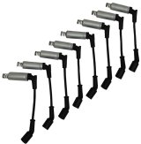 Moroso GM LS Ignition Wire Set - Ultra 40 - Unsleeved - Coil-On - Alum Shielded - 9.75in Wire - Blk thumbnail 4