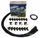Moroso Universal Ignition Wire Set - Ultra 40 - Unsleeved - Straight - Black thumbnail 3