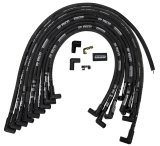 Moroso Chevrolet Big Block Ignition Wire Set - Ultra 40 - Sleeved - HEI - Crab Cap - 90 Degree - Blk thumbnail 6