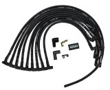 Moroso Chevrolet Small Block (w/Jesel) Ignition Wire Set - Ultra 40 - Sleeved - 90 Degree - Black thumbnail 7