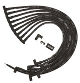Moroso Chevrolet Big Block (w/Jesel) Ignition Wire Set - Ultra 40 - Sleeved - 90 Degree - Black thumbnail 1