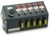 Moroso Toggle Switch Panel - Cage Mount - 7in - Five On/Off Switches thumbnail 2
