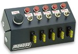 Moroso Toggle Switch Panel - Cage Mount - 7in - Five On/Off Switches thumbnail 3