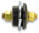 Moroso Thru-Panel Connector - Black (Use w/Part No 74170/74172) - Single thumbnail 2