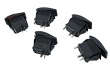 Moroso Rocker Switch Panel - Flat Surface Mount - LED - 2.488in x 6.695in - Five On/Off Switches thumbnail 2