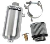 Moroso Breather Tank/Catch Can -8An Male Fitting - Aluminum thumbnail 2