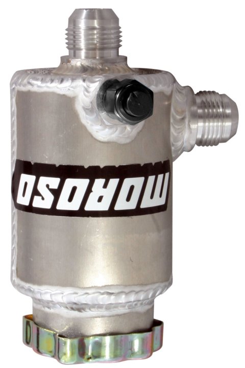 Moroso Air/Oil Separator Catch Can thumbnail 2