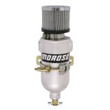 Moroso Breather Tank/Catch Can - Two 3/8 NPT Female Fittings - Aluminum thumbnail 1