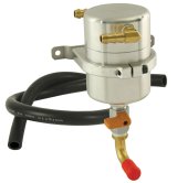 Moroso Universal Air/Oil Separator Catch Can - Large Body - 90 Degree Inlet/Outlet Fittings thumbnail 3
