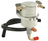 Moroso 07-14 Ford Mustang Shelby GT500 Air/Oil Separator Catch Can - Billet Aluminum thumbnail 1