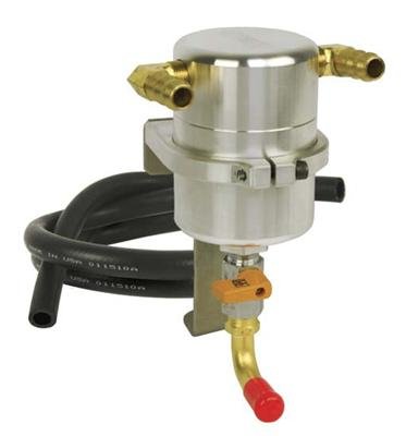 Moroso 06-10 Jeep SRT8 Air/Oil Separator Catch Can - Billet Aluminum