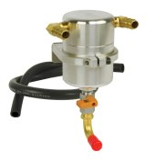 Moroso 08-15 Mitsubishi Evo 10 Air/Oil Separator Catch Can - Billet Aluminum thumbnail 1