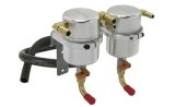 Moroso 06-07 Subaru WRX/04-07 WRX/STi Air/Oil Separator Catch Can - Billet Aluminum thumbnail 1