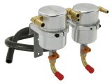 Moroso 06-07 Subaru WRX/04-07 WRX/STi Air/Oil Separator Catch Can - Billet Aluminum thumbnail 2
