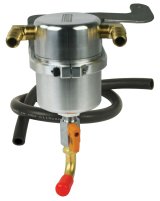 Moroso 11-14 Ford Roush Mustang (Supercharged) Air/Oil Separator Catch Can - Billet Aluminum thumbnail 2