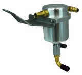 Moroso 07-11 Jeep 3.8L JK Air/Oil Separator Catch Can - Large Body - Billet Aluminum thumbnail 2