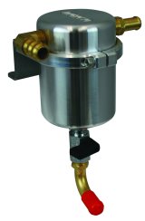 Moroso 10-14 Volkswagen Golf/Jetta 2.0T Air/Oil Separator Catch Can - Large Body - Billet Aluminum thumbnail 2