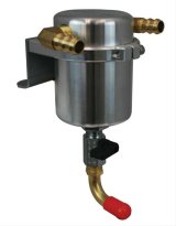 Moroso 11-14 Ford F-150 EcoBoost/5.0L Air/Oil Separator Catch Can - Large Body - Billet Aluminum thumbnail 2