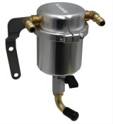 Moroso 14-19 Chevrolet Corvette (Non ZO6) Air/Oil Separator Catch Can - Large Body - Billet Aluminum thumbnail 2