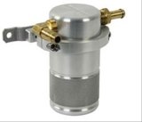 Moroso 90-05 Mazda Miata Air/Oil Separator Catch Can - Small Body - Billet Aluminum thumbnail 1