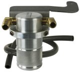 Moroso 11-14 Ford Mustang GT (w/Roush Supercharger) Air/Oil Separator Catch Can - Billet Aluminum thumbnail 2