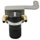 Moroso 11-14 Ford Mustang GT (w/Roush Supercharger) Air/Oil Separator Catch Can - Billet Alum -Black thumbnail 2