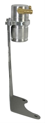 Moroso 10-14 Ford Raptor 6.2L Air/Oil Separator Catch Can - Small Body - Billet Aluminum thumbnail 1