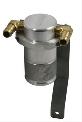 Moroso 05-10 Chrysler 5.7L (w/Stock Intake) Air/Oil Separator Catch Can - Small Body - Billet Alum thumbnail 1