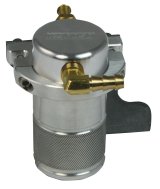 Moroso 10-15 Chevrolet Camaro SS (w/Edelbrock S.C.) Air/Oil Separator Catch Can - Billet Aluminum thumbnail 2