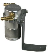 Moroso 92-96 Chevrolet Corvette LT1/LT4 Air/Oil Separator Catch Can - Small Body - Billet Aluminum thumbnail 2