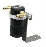 Moroso 92-96 Chevrolet Corvette LT1/LT4 Air/Oil Separator Catch Can - Billet Aluminum - Black thumbnail 1