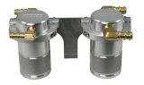 Moroso 08-14 Subaru STi (w/Front Mount Intercooler) Air/Oil Separator Catch Can - Billet Aluminum thumbnail 2