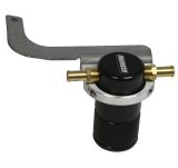 Moroso 95-99 BMW M3 Air/Oil Separator Catch Can - Small Body - Billet Aluminum - Black Finish thumbnail 1
