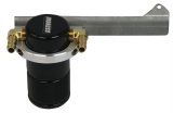 Moroso 13-18 Ford Focus ST Air/Oil Separator Catch Can - Small Body - Billet Aluminum - Black Finish thumbnail 1