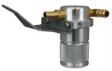 Moroso 07-11 Jeep 3.8L JK Air/Oil Separator Catch Can - Small Body - Billet Aluminum thumbnail 1
