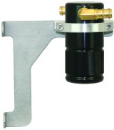 Moroso 12-18 Jeep 3.6L JK Air/Oil Separator Catch Can - Small Body - Billet Aluminum - Black Finish thumbnail 2