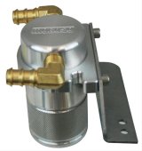 Moroso 11-14 Ford F-150 EcoBoost/5.0L Air/Oil Separator Catch Can - Small Body - Billet Aluminum thumbnail 2