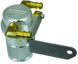 Moroso Dodge Challenger 5.7/6.4L (w/Shaker Hood) Air/Oil Separator Catch Can - Billet Aluminum thumbnail 2