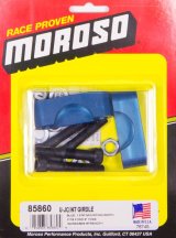 Moroso Ford (w/9in Ring Gear) U-Joint Girdle - Light Blue Anodized - Set thumbnail 3