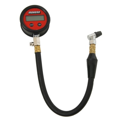 Moroso Tire Pressure Gauge 0-15psi - Digital Backlit