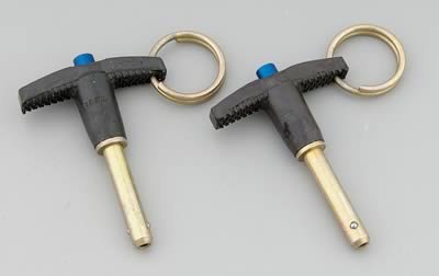 Moroso Quick Release Pin - 1/4in Diameter x 1in Long - 2 Pack