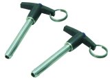 Moroso Quick Release Pin - 1/4in Diameter x 1in Long - 2 Pack thumbnail 2