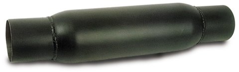 Moroso Spiral Flow Racing Muffler - 3.5in Inlet/Outlet x 4in Diameter x 12in Long - Steel thumbnail 5