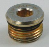 Moroso Drain Plug w/O-Ring -8An 3/4in-16 - Magnetic - Single thumbnail 2