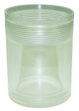 Moroso Air/Oil Separator Replacement Drain Cap - Small Body - Clear Bottom thumbnail 2